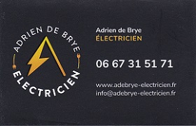 Adrien de Brye - Electricien